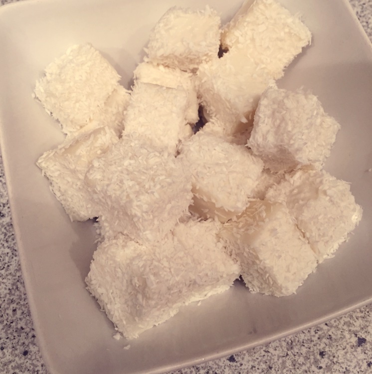 椰丝牛奶小方--椰浆版