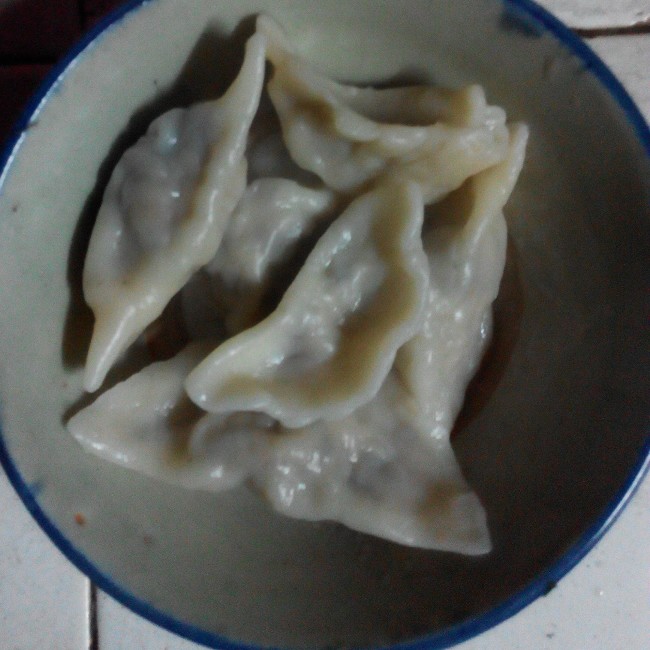 饺子的包法