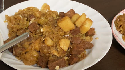 内蒙古猪肉烩酸菜