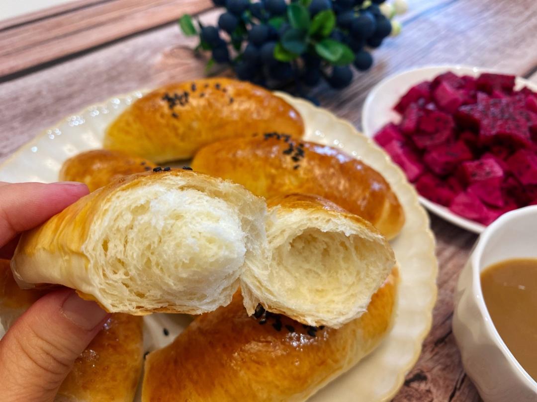 奶香牛角包—新手入门级的面包