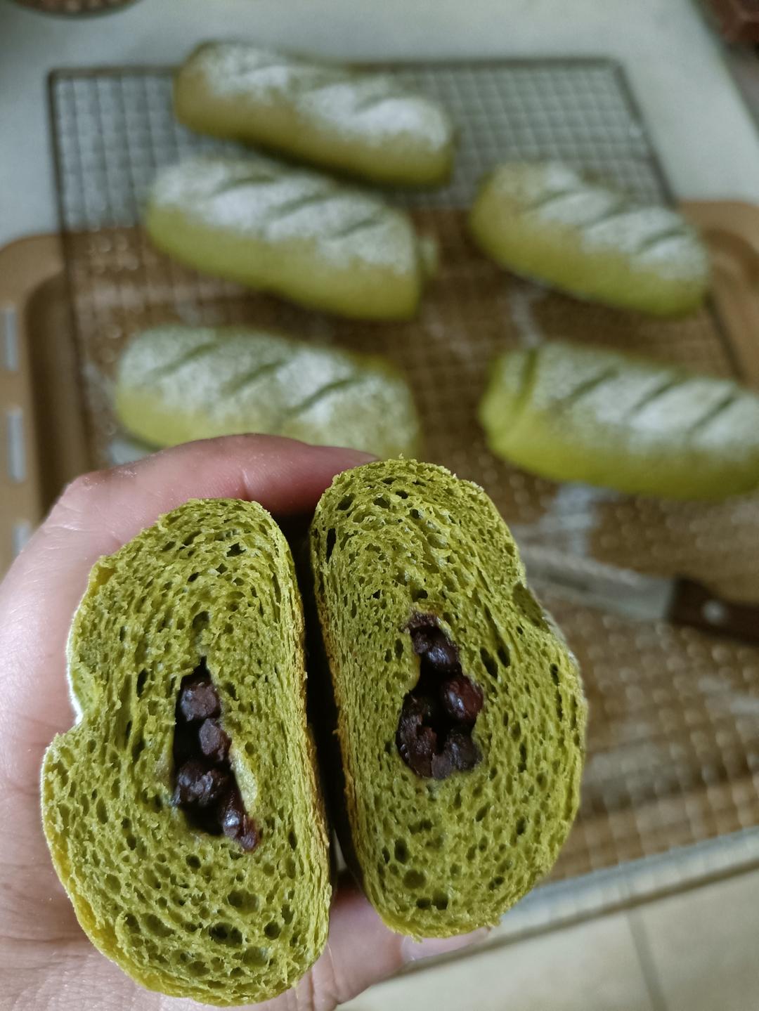 斑斓椰香米面包