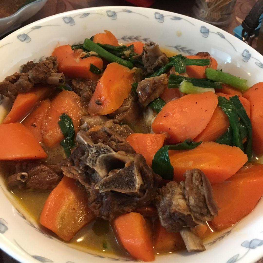红烧羊肉萝卜