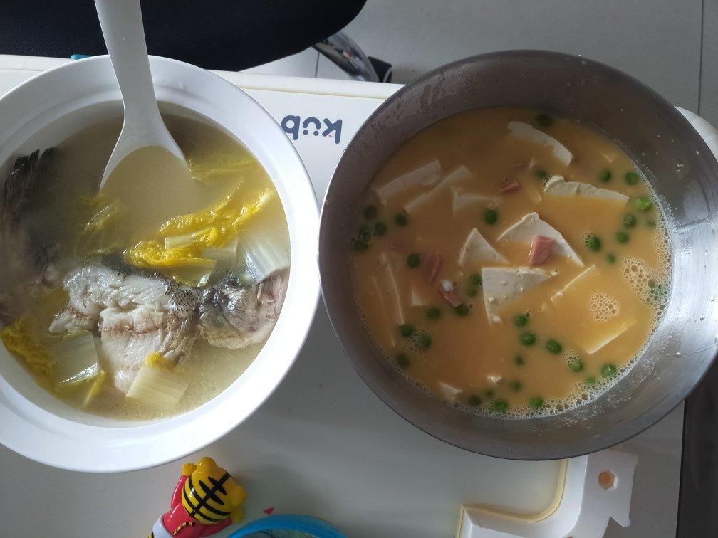 咸蛋黄版蟹黄豆腐