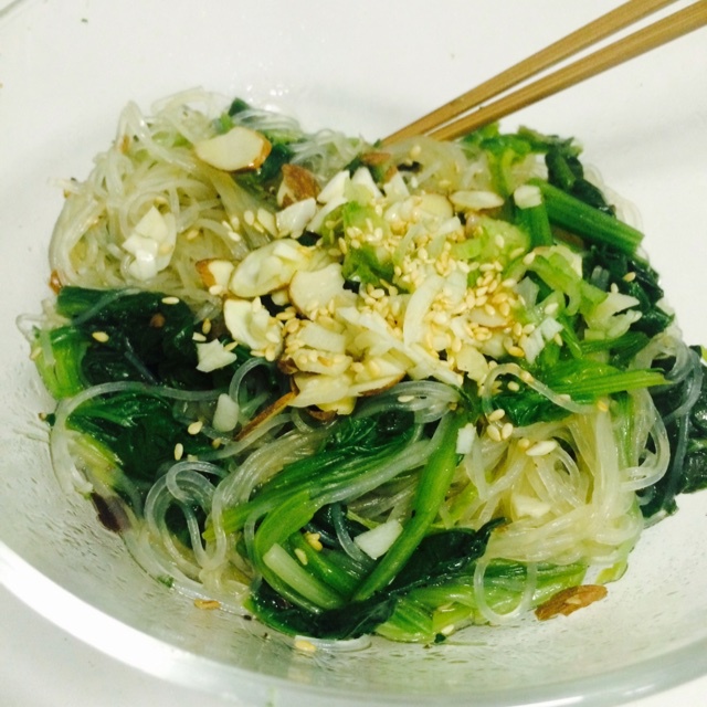 菠菜春雨沙拉