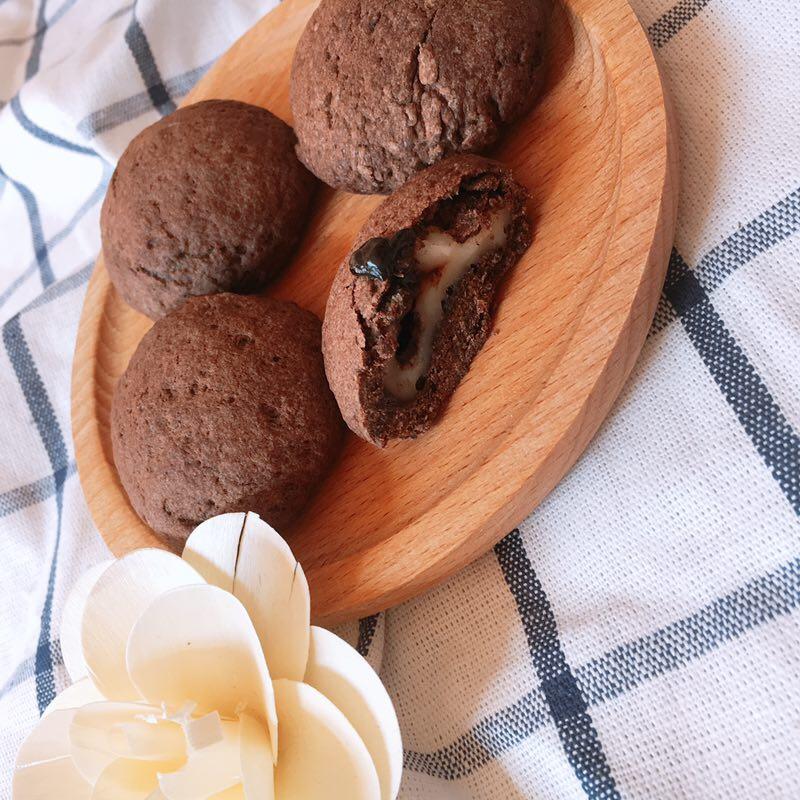 可可/抹茶麻薯夹心软曲奇