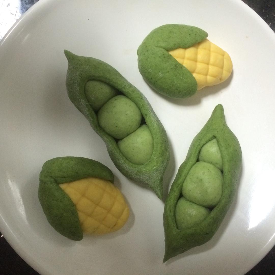 豌豆荚馒头