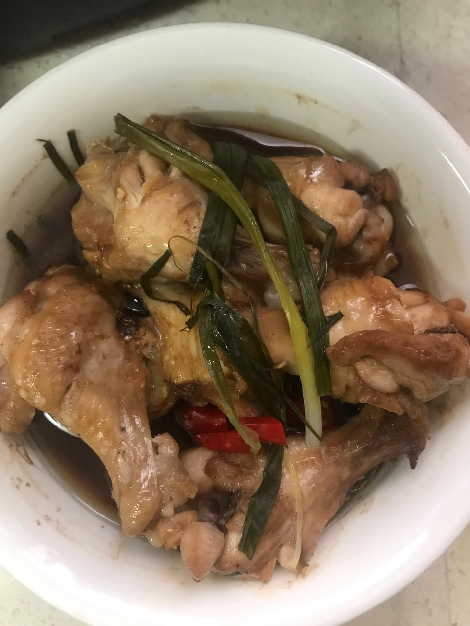 香菇蒸鸡