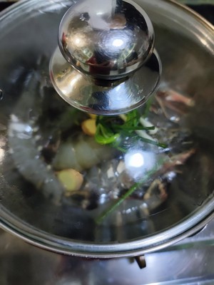 白灼汁蘸大虾🍤的做法 步骤4