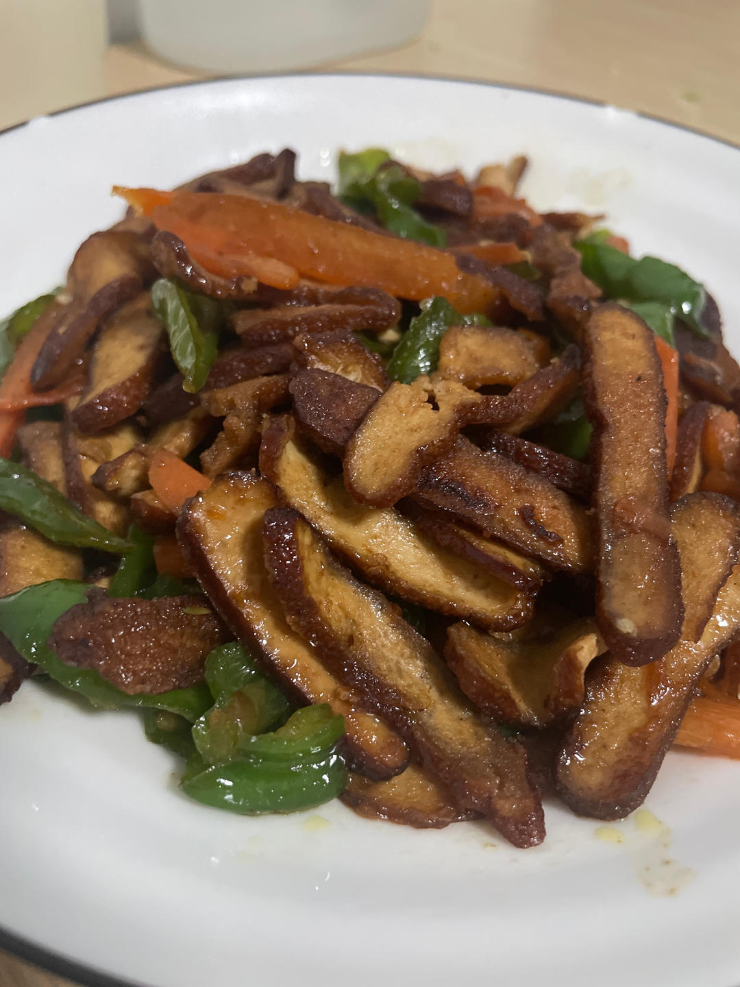 香干炒青椒