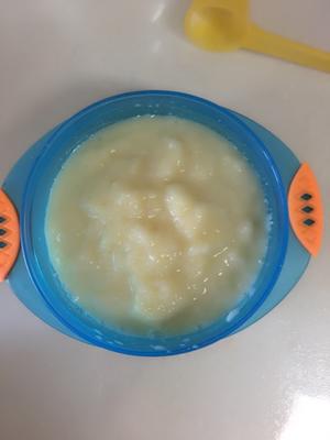 宝宝辅食：苹果泥米糊的做法 步骤4