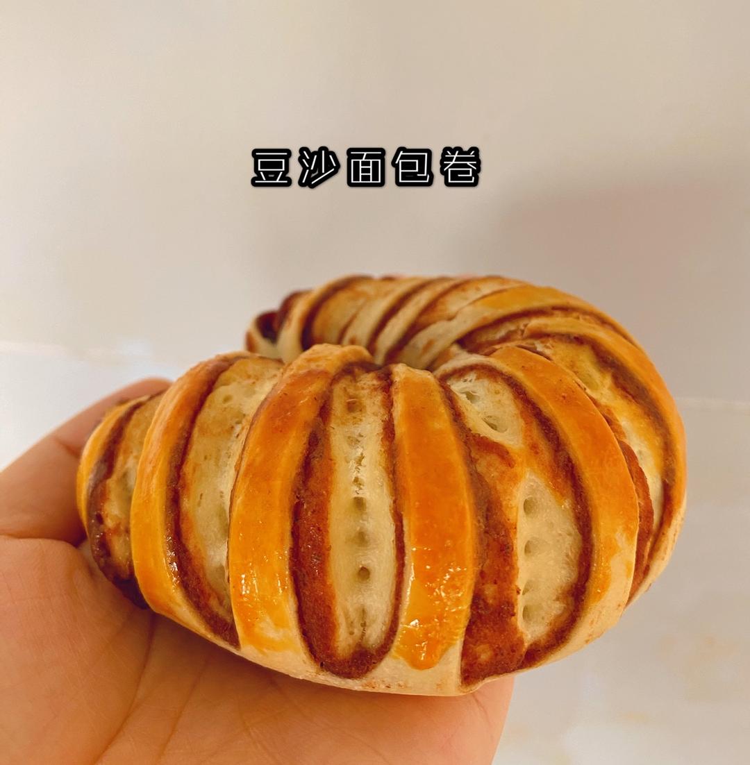 红豆面包卷
