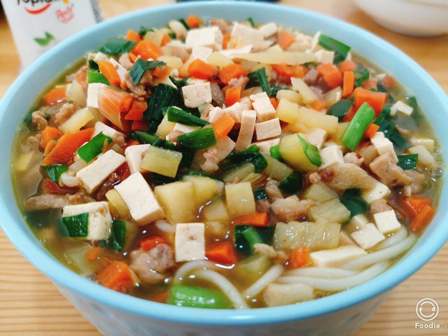 【西安小吃系列】 10:陕西关中臊子面