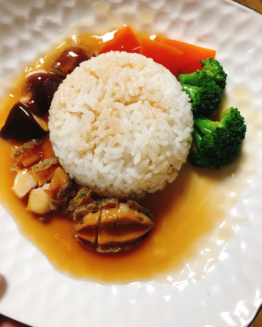 sweet葡萄莉儿做的家常鲍鱼捞饭