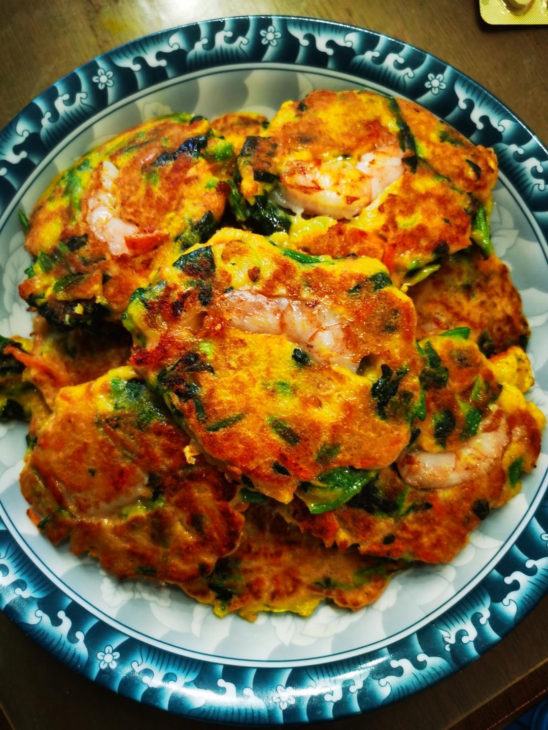 蔬菜豆渣饼
