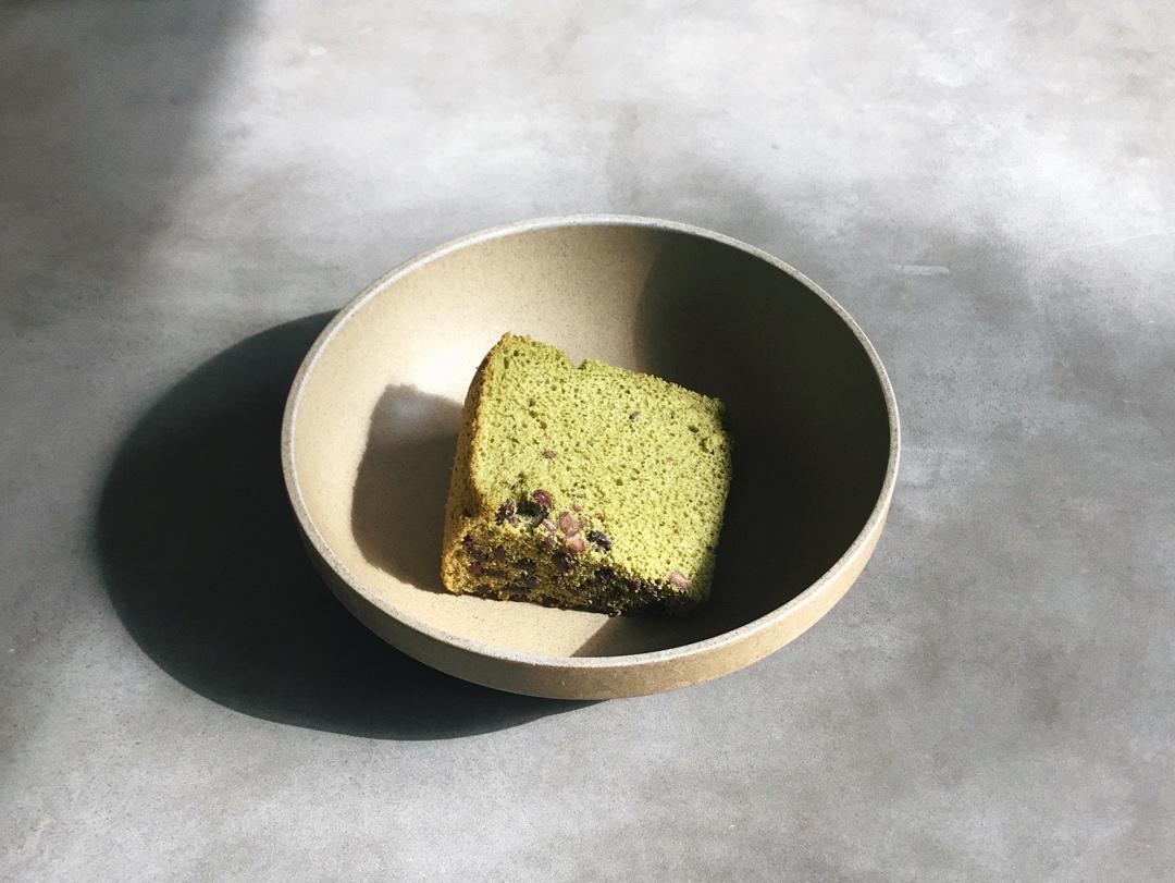 超高颜值的抹茶戚风蛋糕