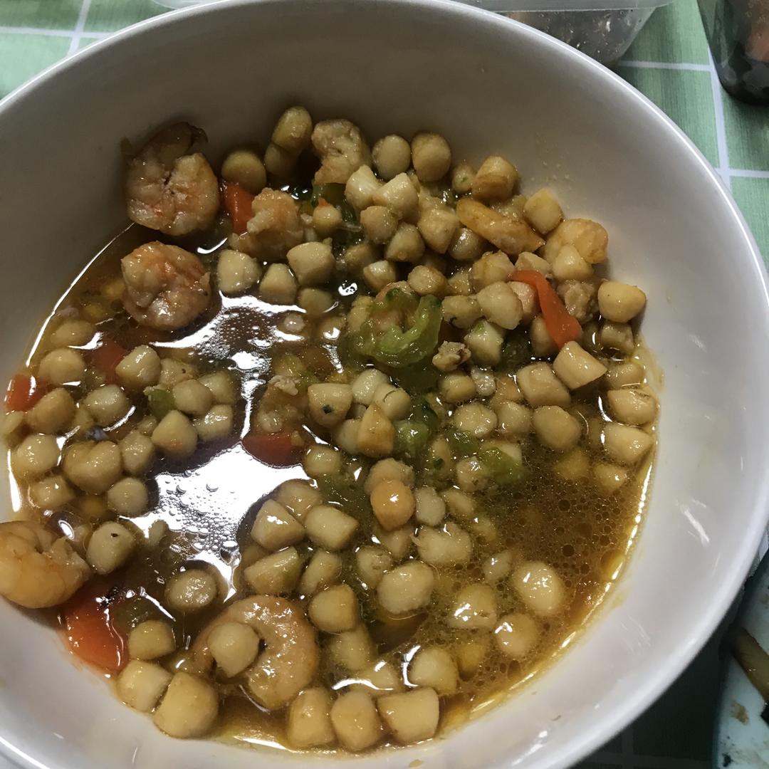 黄瓜片炒扇贝肉