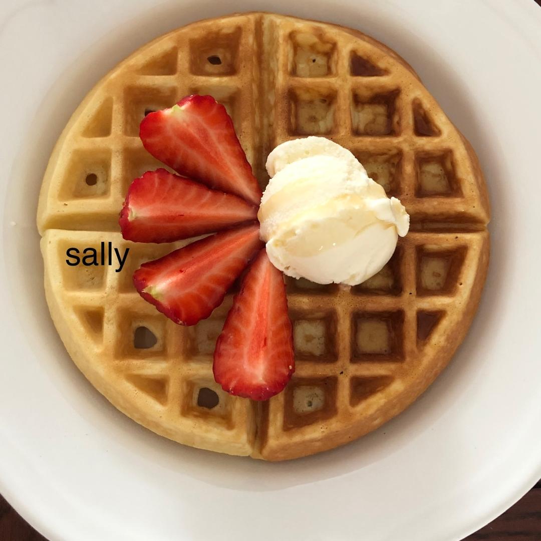 经典格子华夫饼 Belgian Waffle