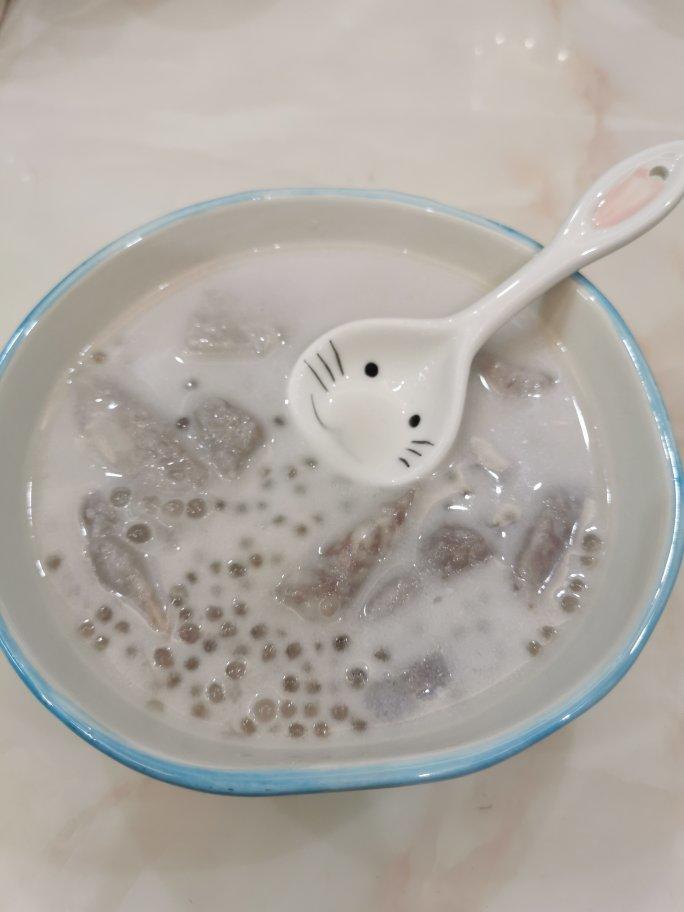 香芋椰汁西米露