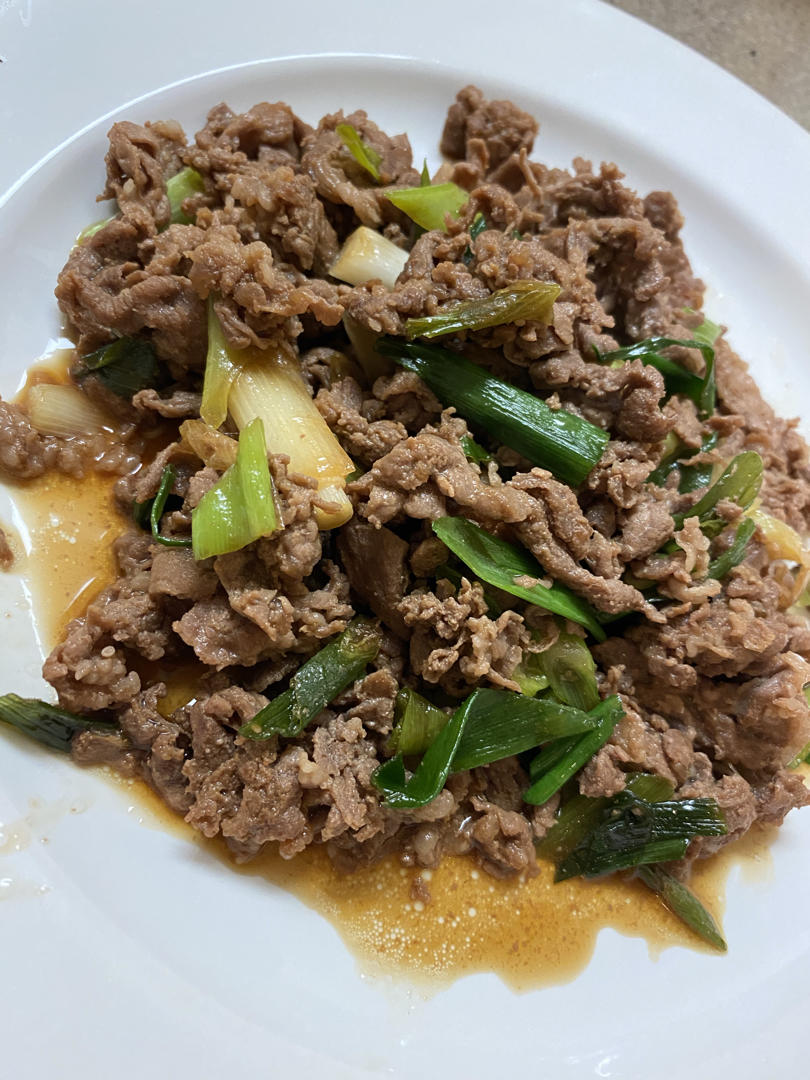 【嗷呜】老北京葱爆羊肉