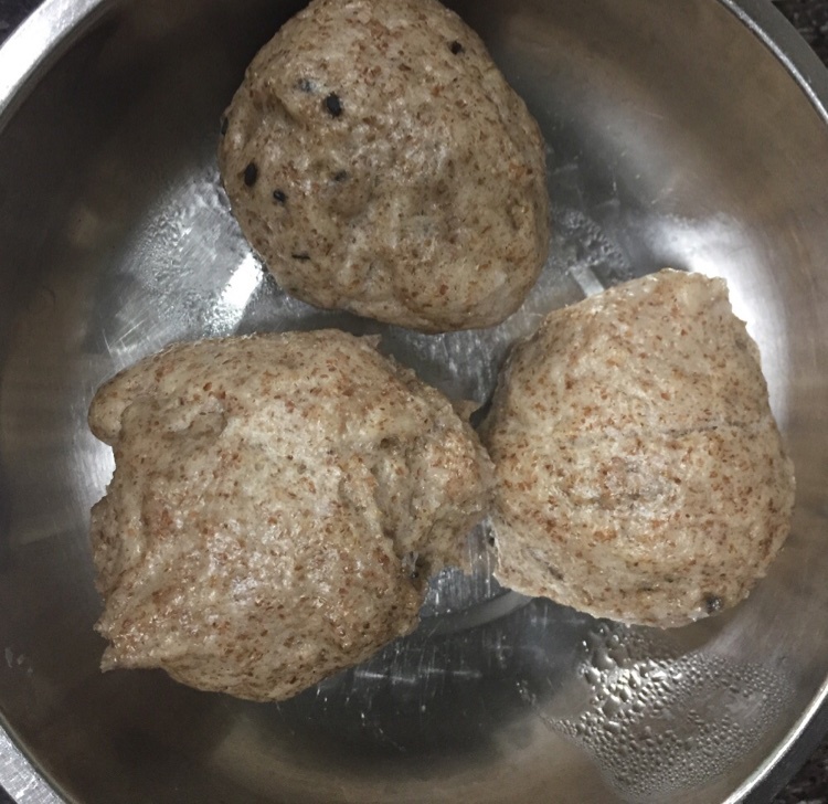 全麦小圆包（蒸、烤皆可）