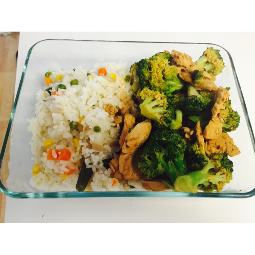 花菜炒肉片