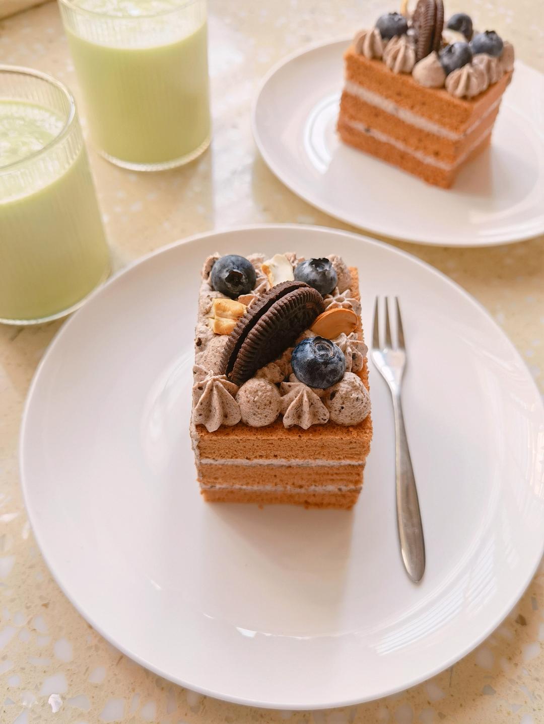 可可奥利奥咸奶油蛋糕