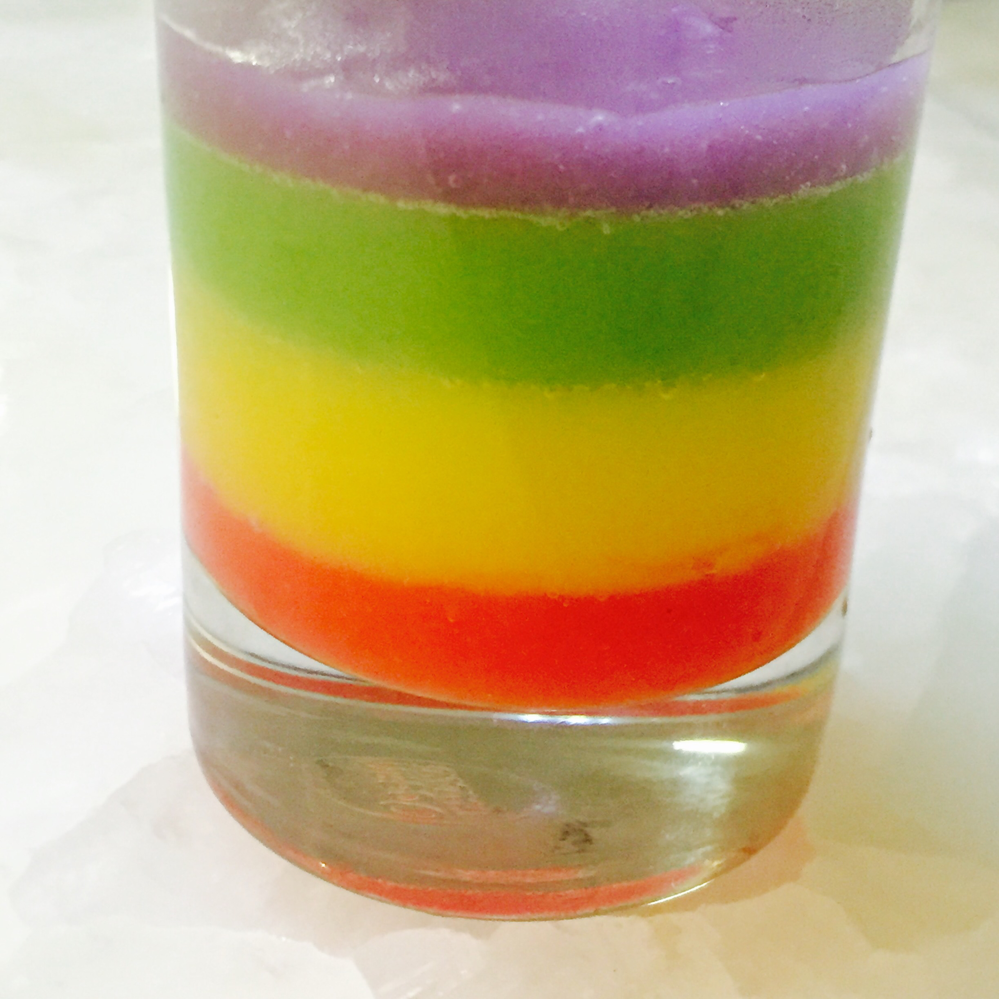 彩虹布丁（微波炉版）