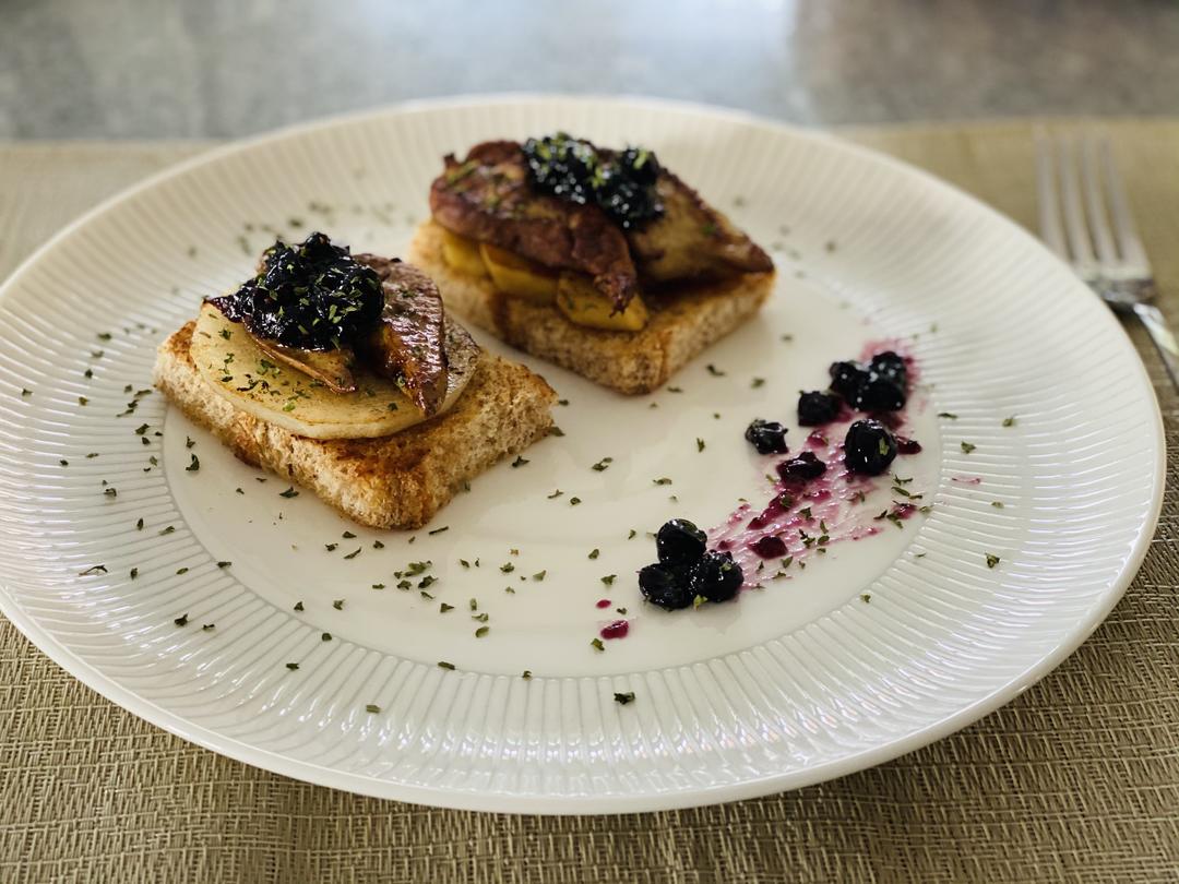 法式煎鹅肝的做法