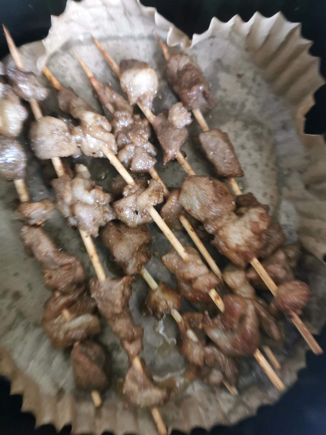 烤箱版—孜然烤羊肉串