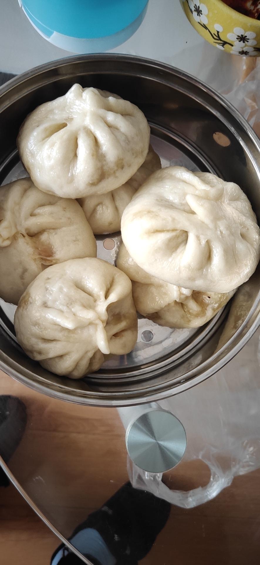 叉烧鸡腿香菇包的做法