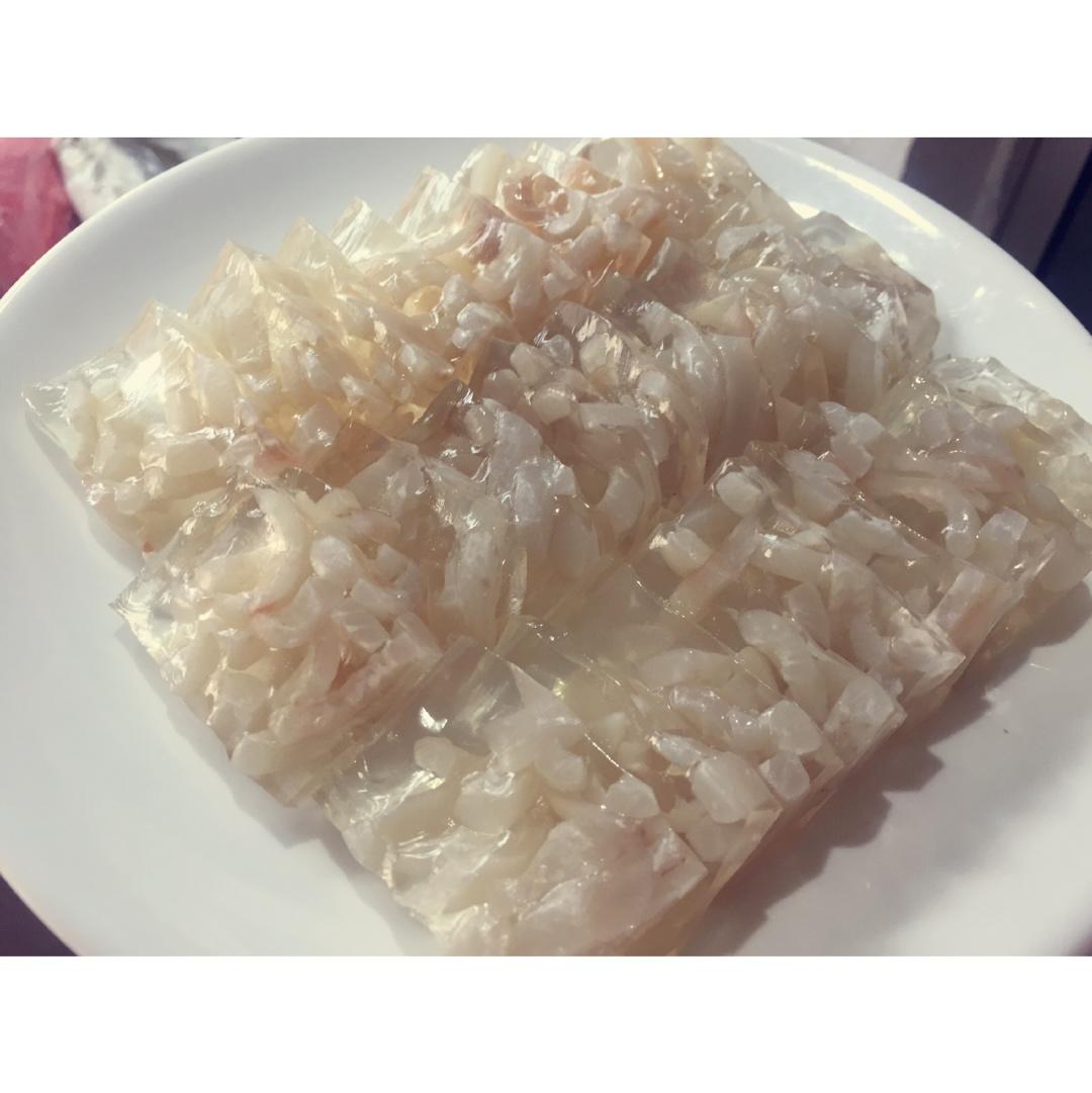 水晶肉皮冻
