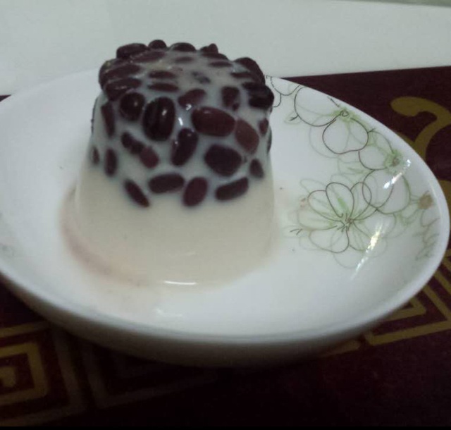 椰汁红豆糕