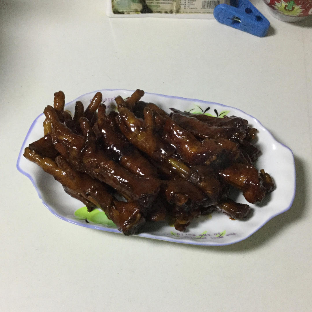 红烧鸡脚