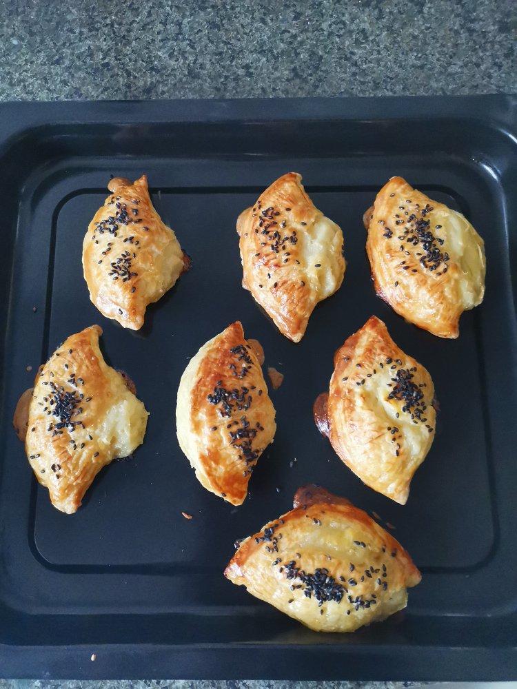 懒人版蛋挞榴莲酥