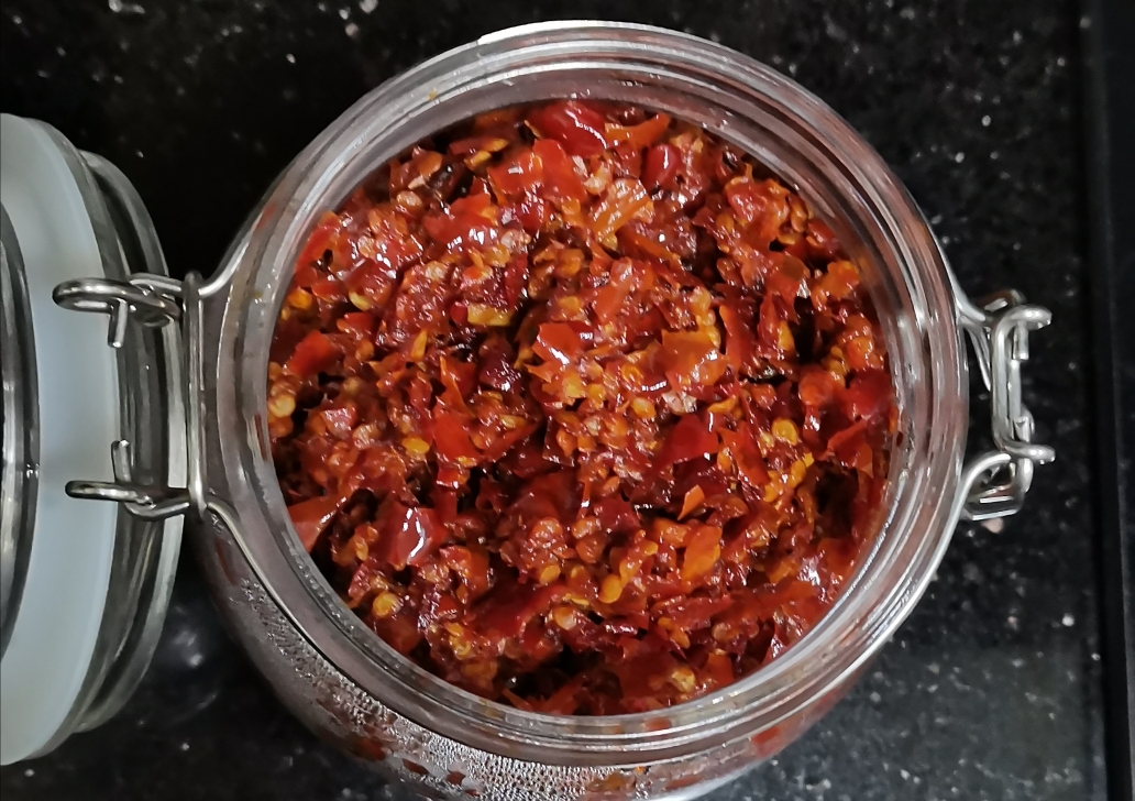 手工糍粑辣椒的做法