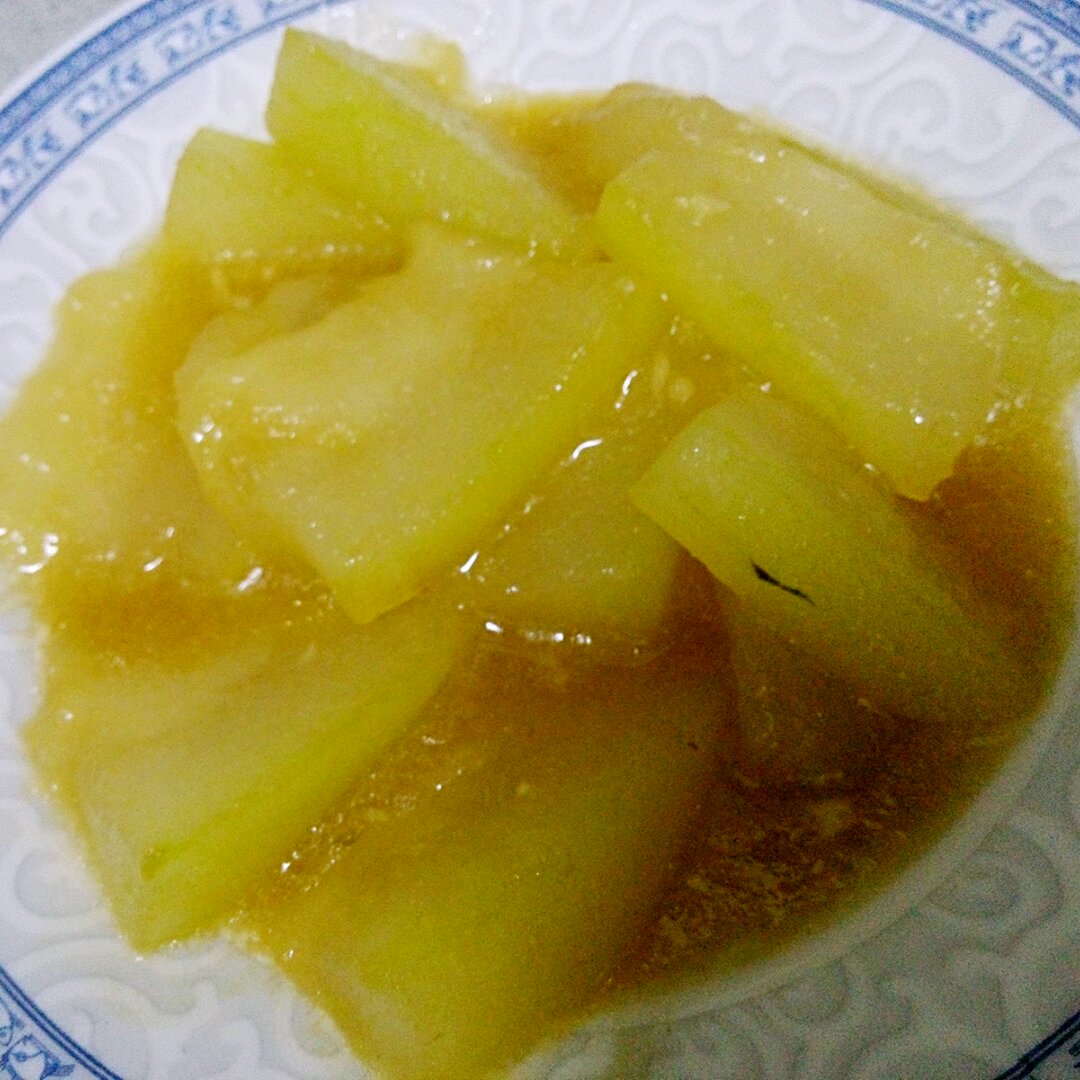蚝油焖冬瓜