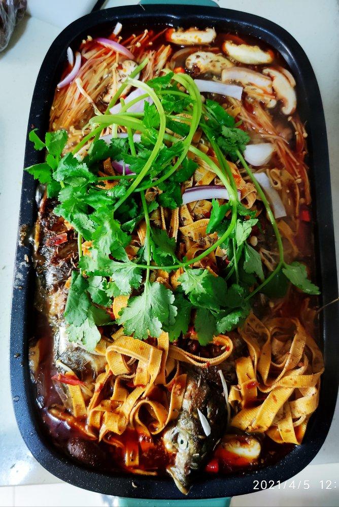重庆烤鱼(烤箱版)爆好吃，爆简单