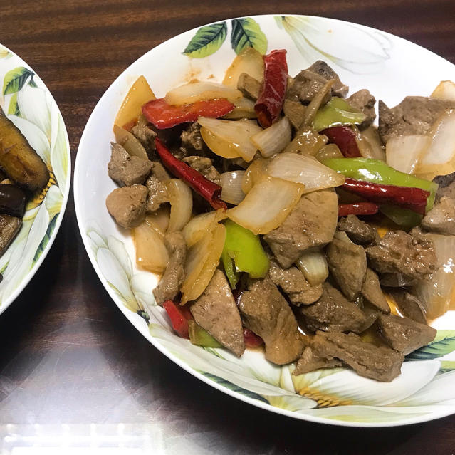 爽滑鲜嫩的【爆炒猪肝】不柴不粉无腥味！