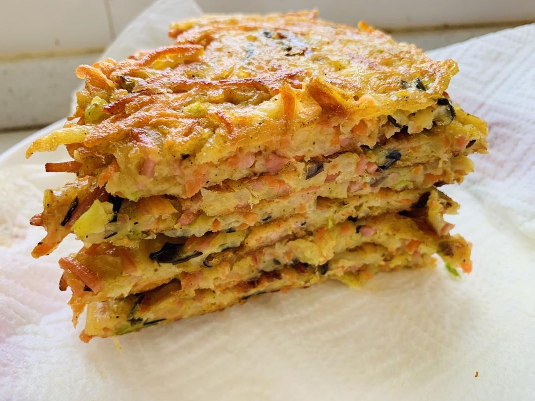 随心所欲土豆丝饼