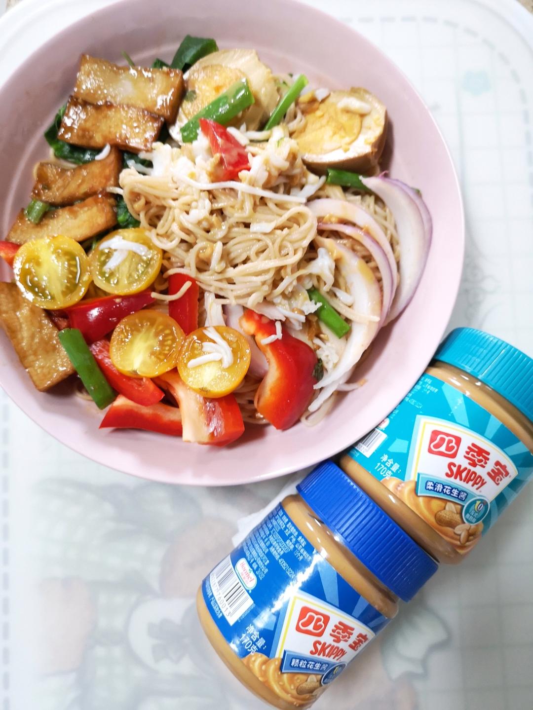 夏日轻食——花生酱飘香拌面