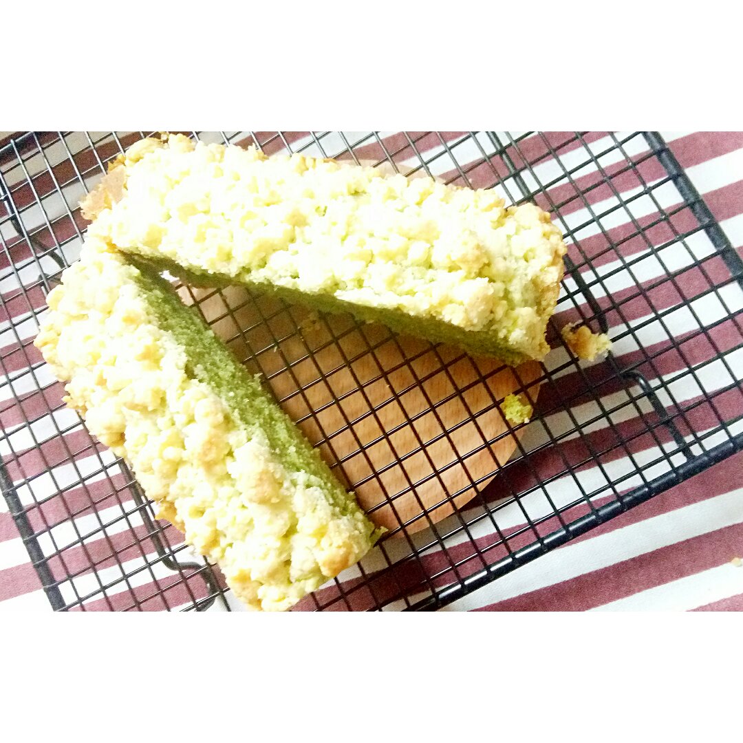 抹茶菠萝酥蛋糕