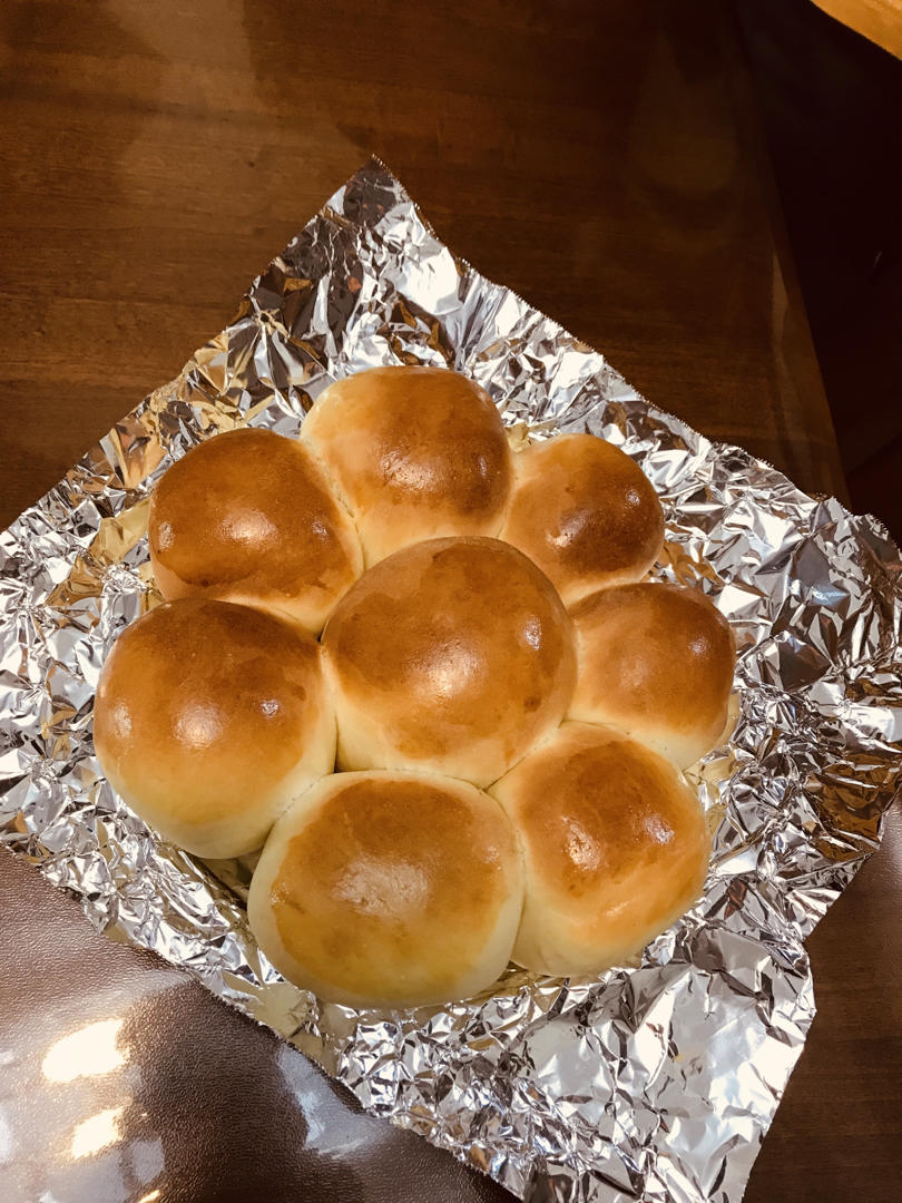 牛奶餐包（空气炸锅版）