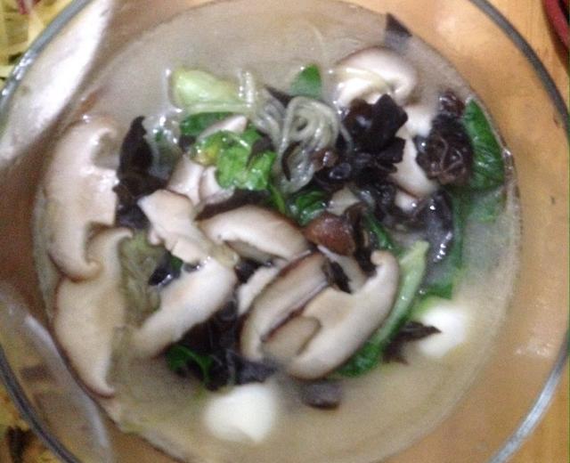 香菇青菜鹌鹑蛋汤的做法