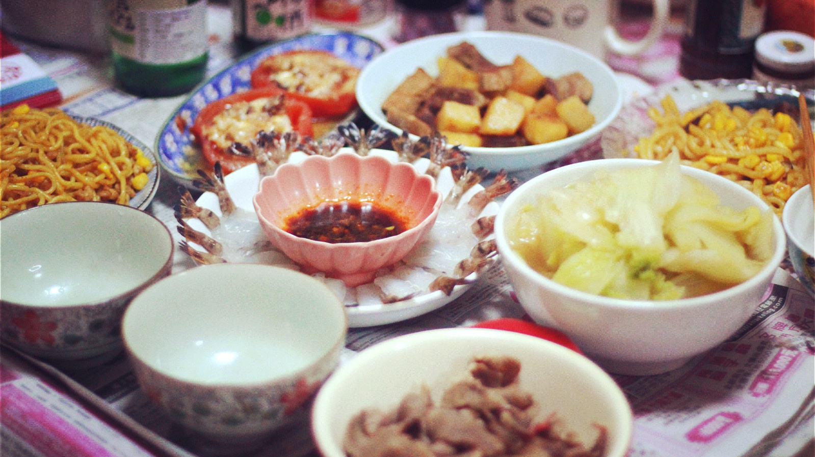 泰式酸辣生蝦刺身