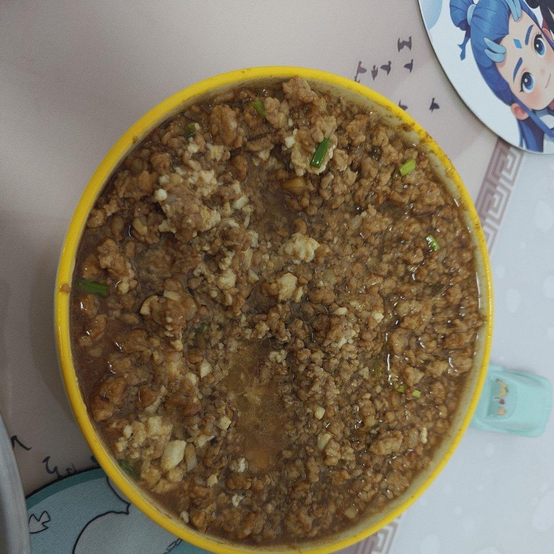 肉末豆腐蒸蛋