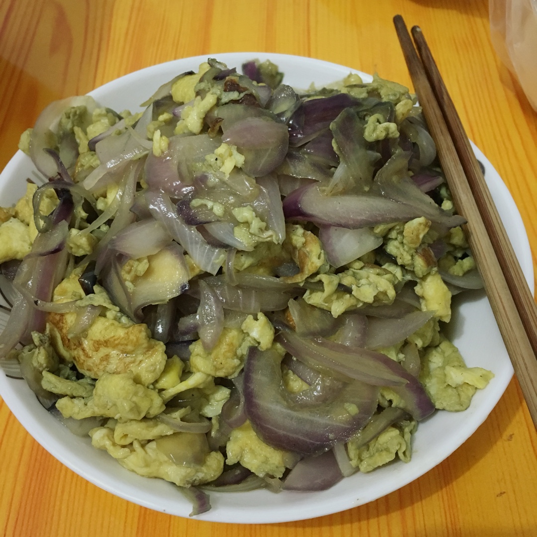 洋葱炒蛋