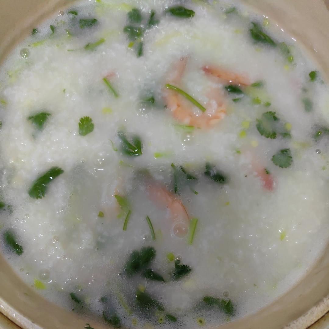 鲜虾粥