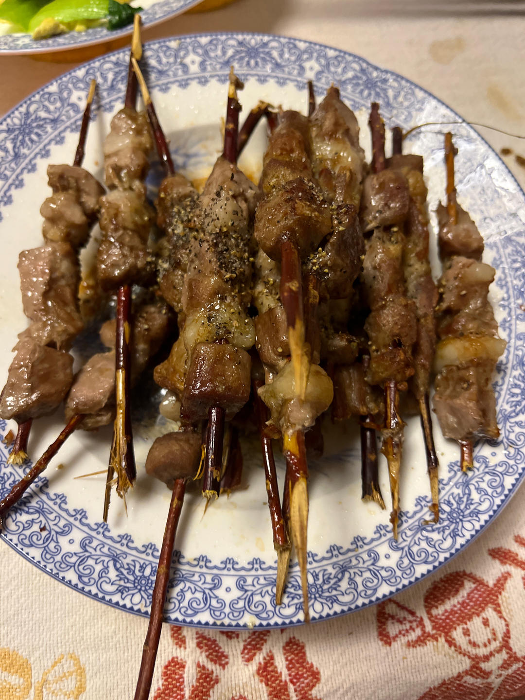 空气炸锅之羊肉串