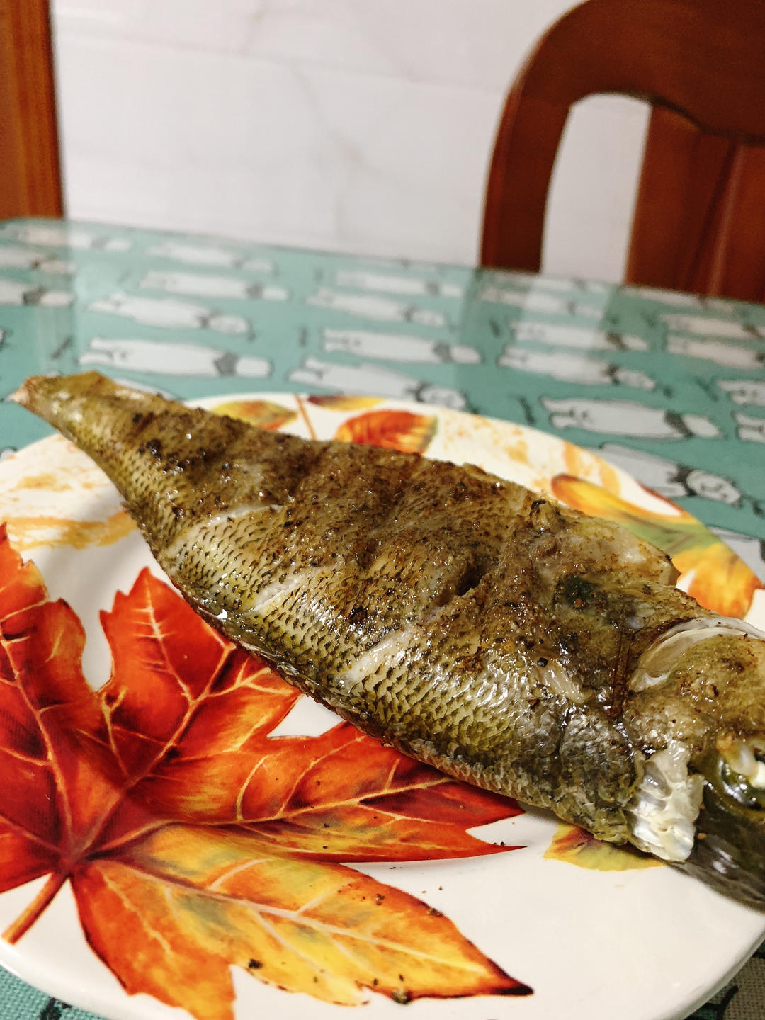 蒜香烤鲈鱼-烤箱版