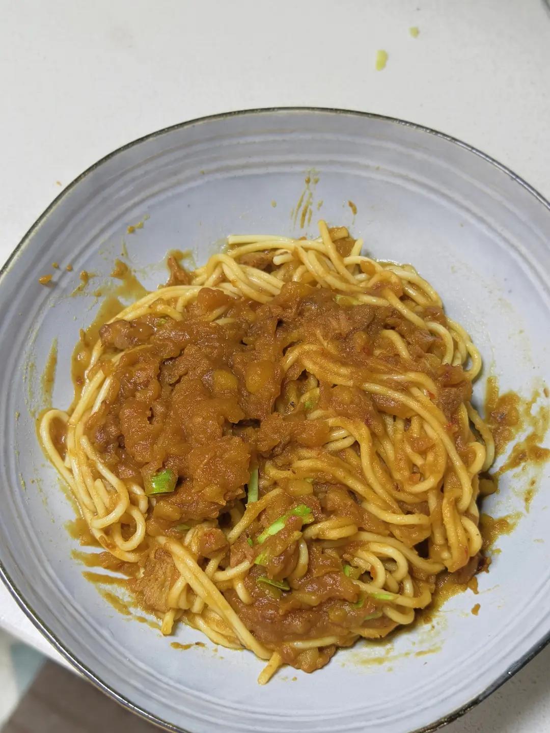 大人小孩爱吃的土豆泥拌面